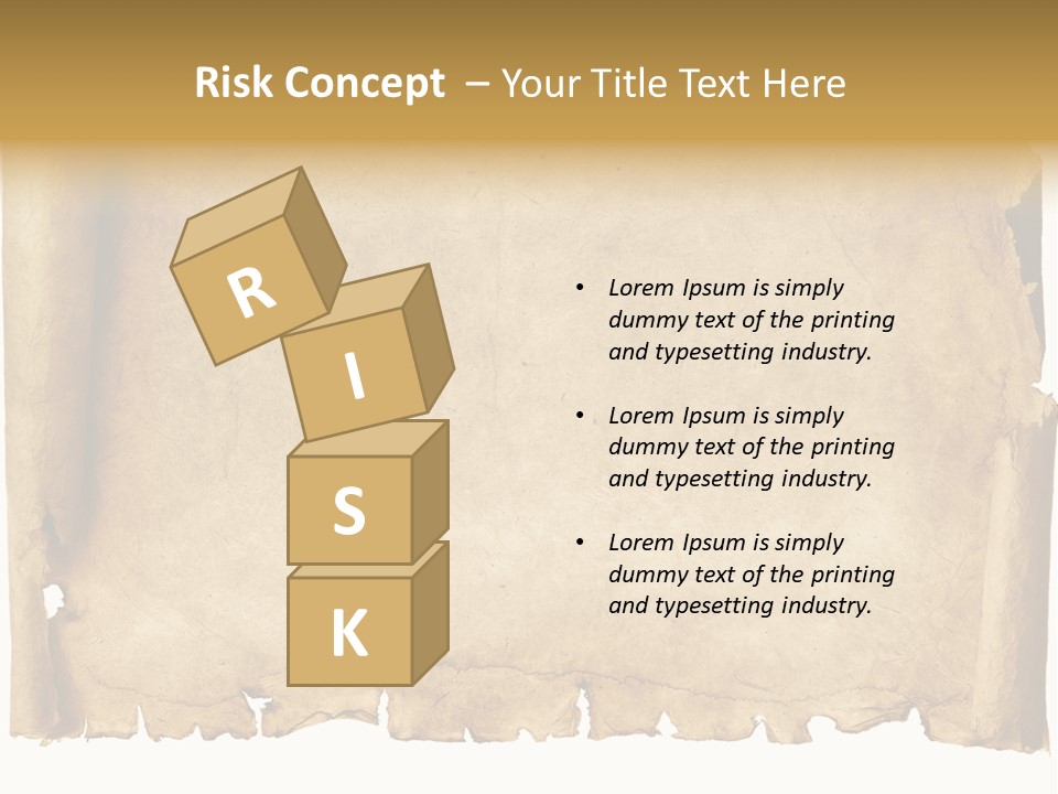 Old Historic Grunge PowerPoint Template