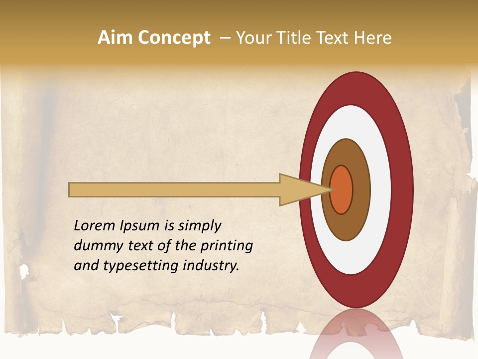 Old Historic Grunge PowerPoint Template