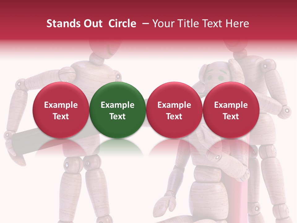 Feature Successful Joyous PowerPoint Template