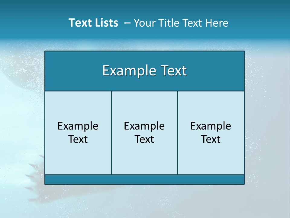 Global Ursus Wet PowerPoint Template