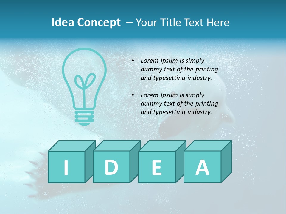 Global Ursus Wet PowerPoint Template