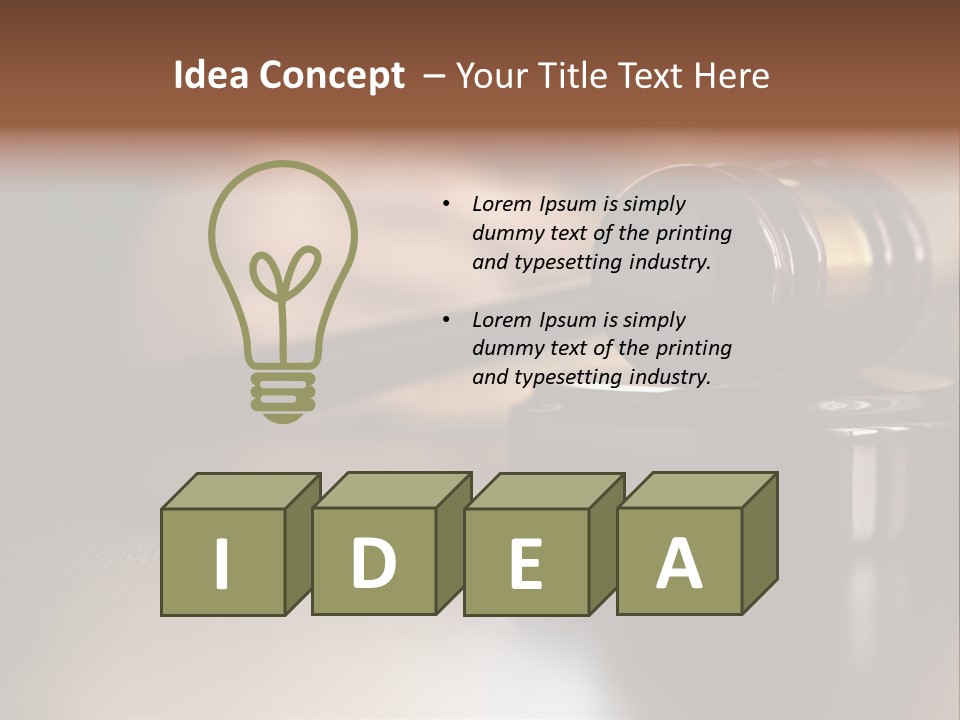 Color Ideas Human PowerPoint Template