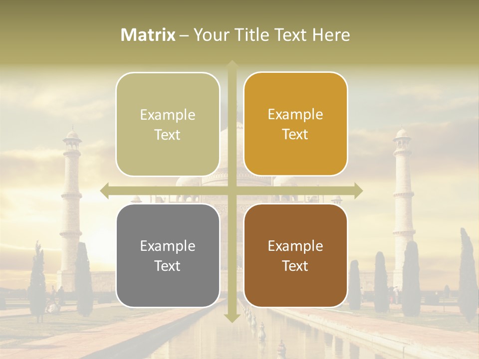 Religion Tower India PowerPoint Template