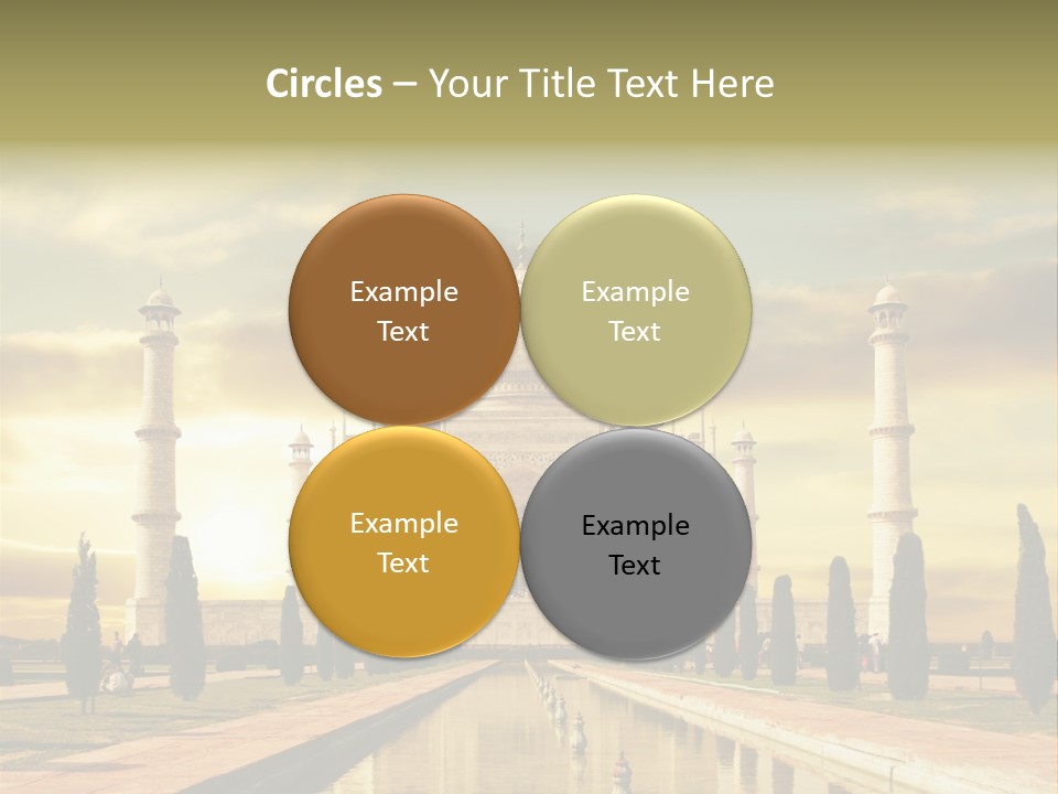 Religion Tower India PowerPoint Template