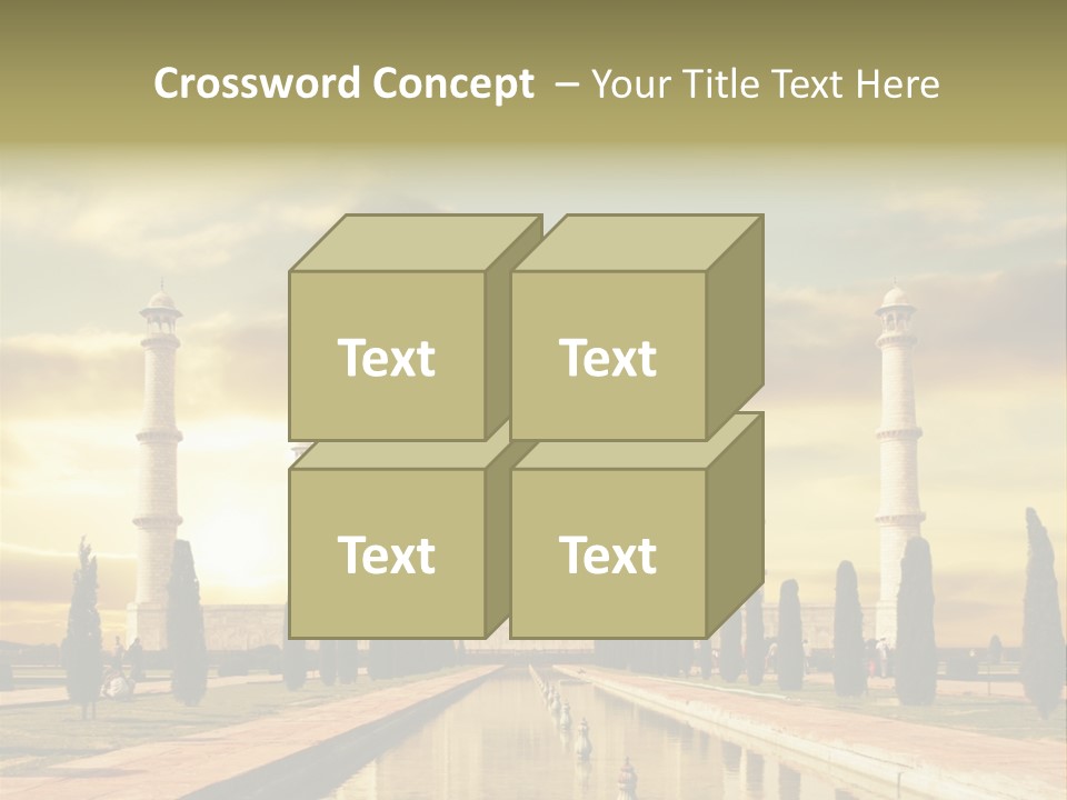 Religion Tower India PowerPoint Template