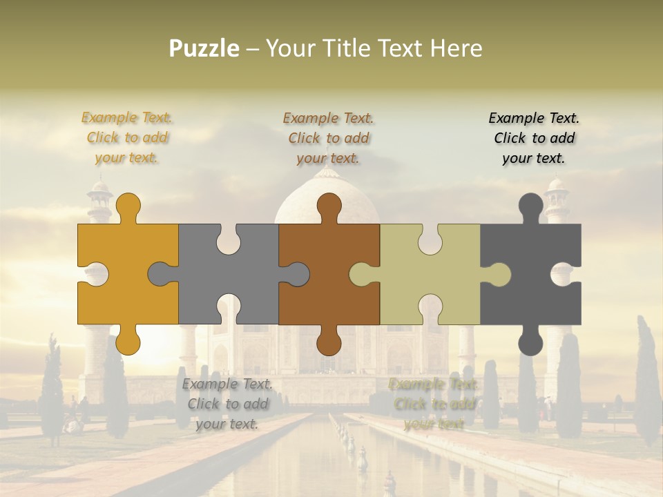 Religion Tower India PowerPoint Template