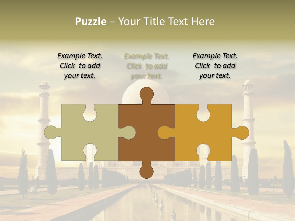 Religion Tower India PowerPoint Template