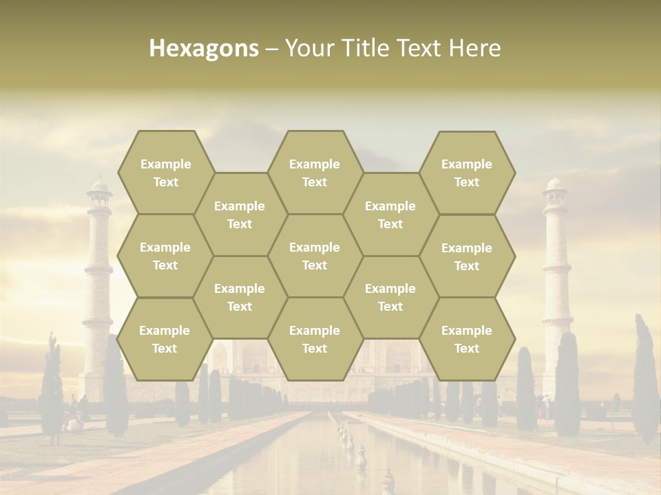Religion Tower India PowerPoint Template