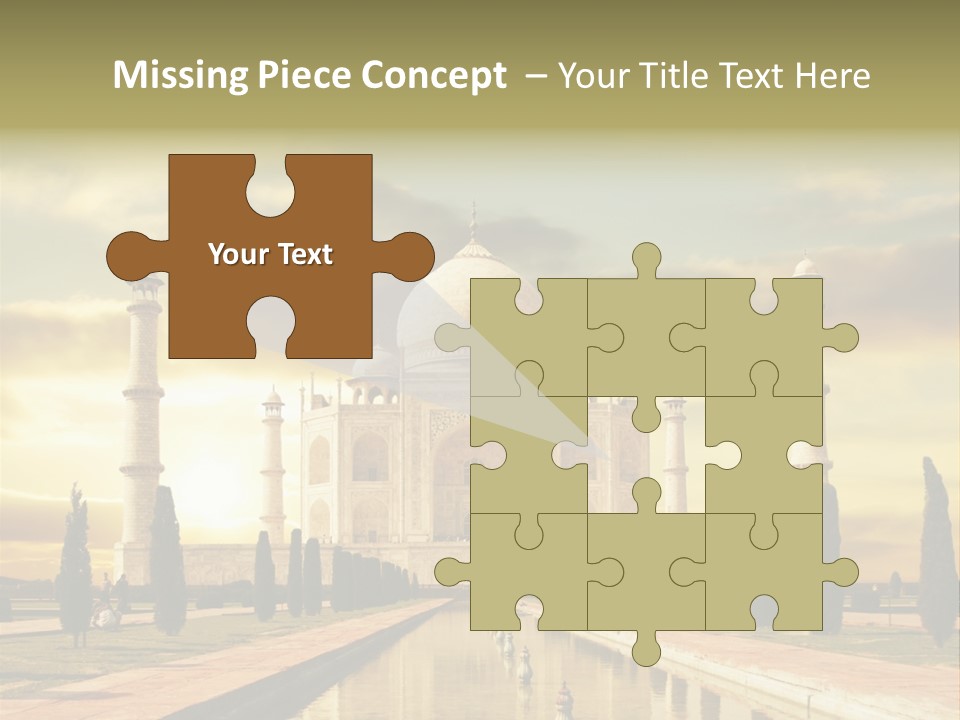 Religion Tower India PowerPoint Template