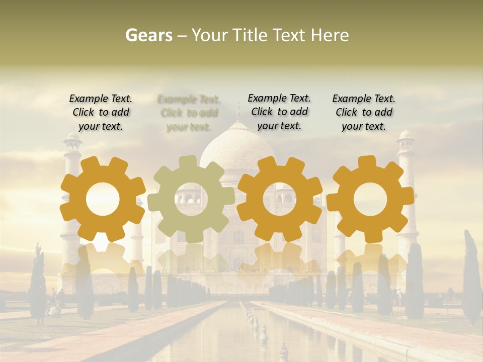 Religion Tower India PowerPoint Template