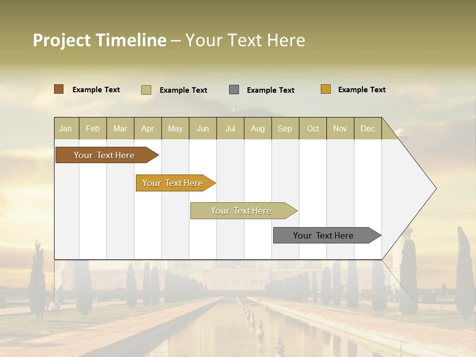 Religion Tower India PowerPoint Template