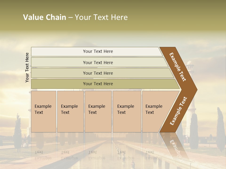 Religion Tower India PowerPoint Template