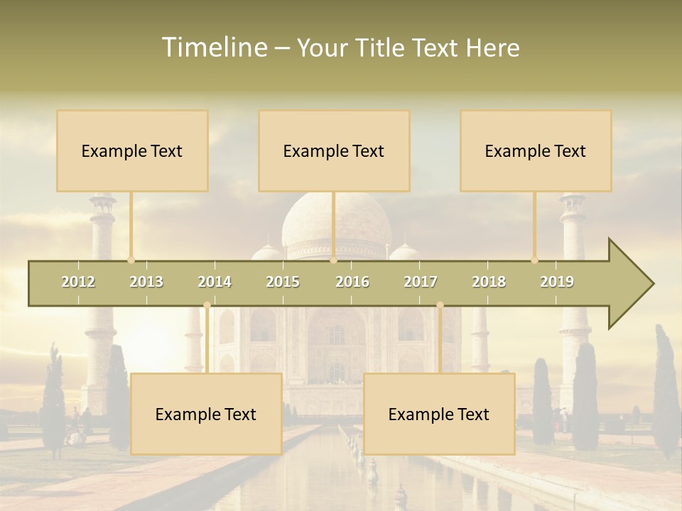 Religion Tower India PowerPoint Template