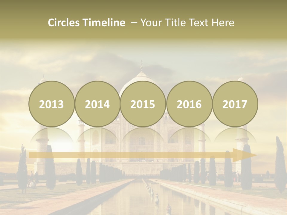 Religion Tower India PowerPoint Template