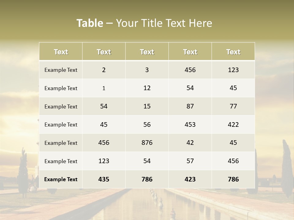 Religion Tower India PowerPoint Template