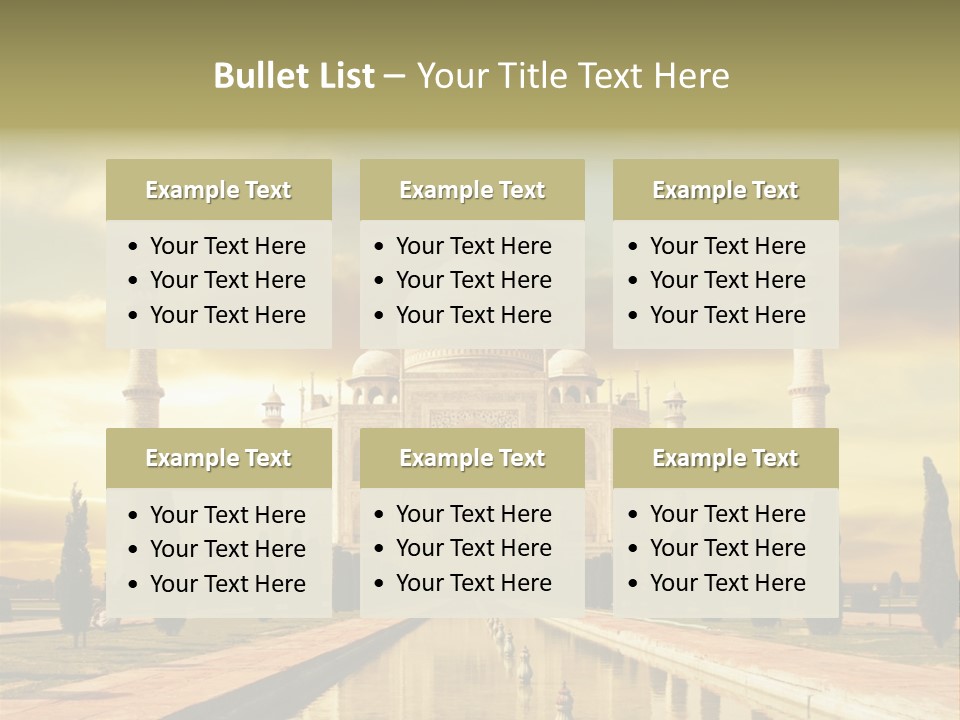 Religion Tower India PowerPoint Template