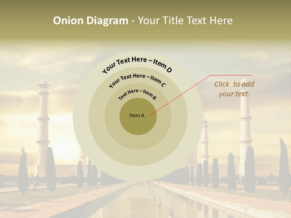 Religion Tower India PowerPoint Template