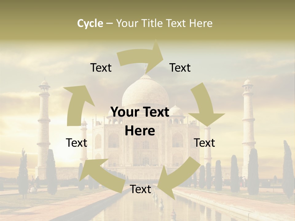 Religion Tower India PowerPoint Template