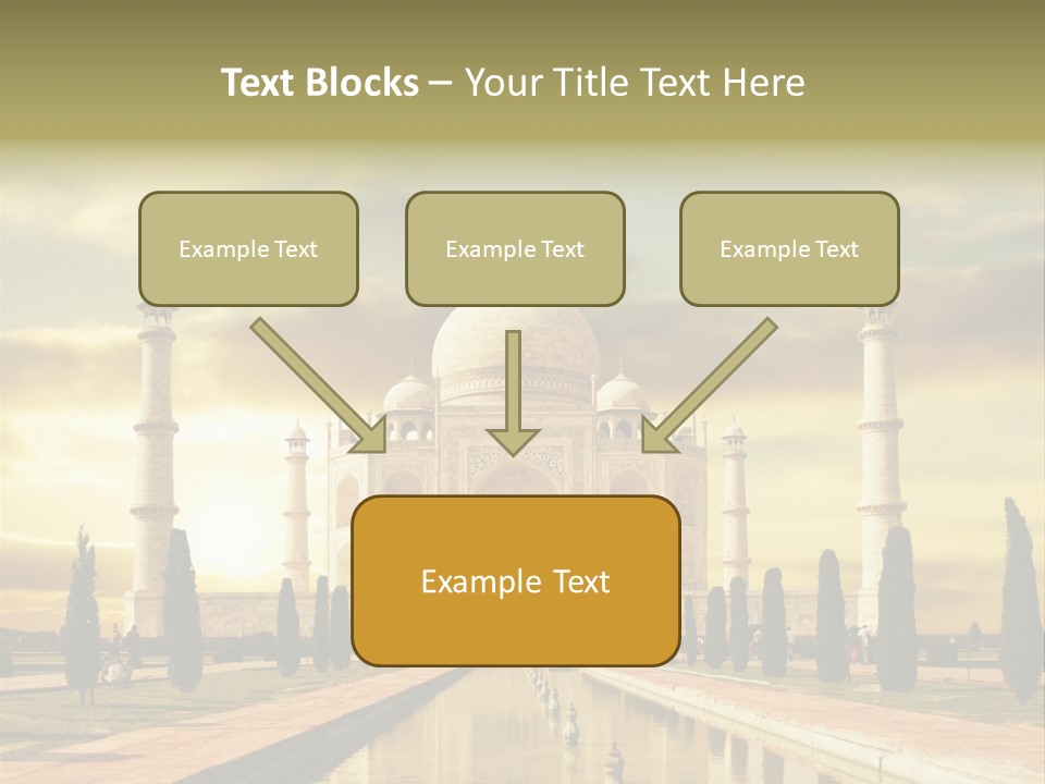 Religion Tower India PowerPoint Template