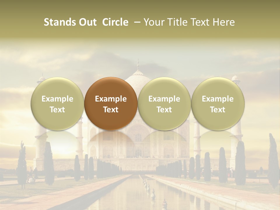 Religion Tower India PowerPoint Template