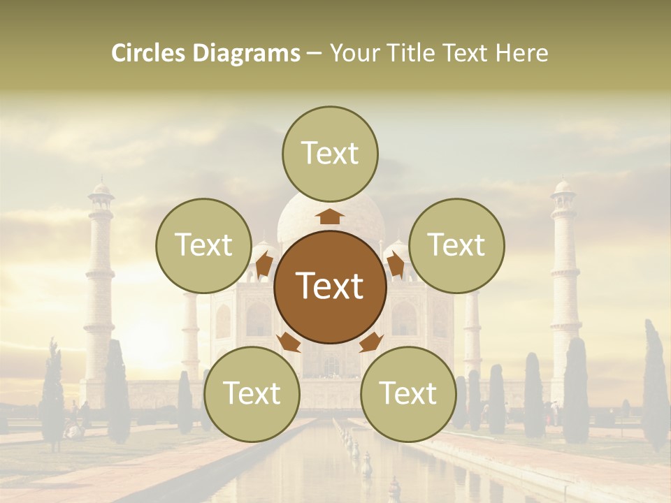 Religion Tower India PowerPoint Template