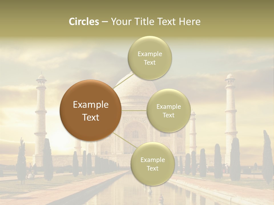 Religion Tower India PowerPoint Template