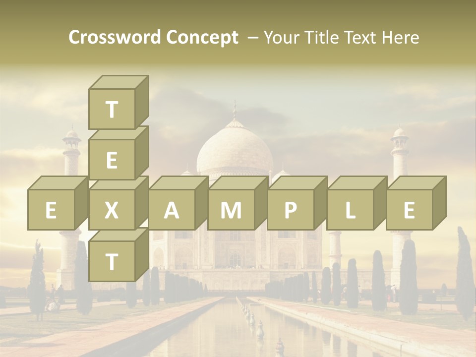 Religion Tower India PowerPoint Template