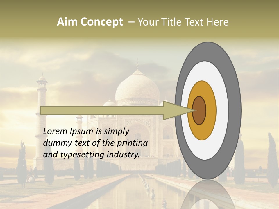 Religion Tower India PowerPoint Template