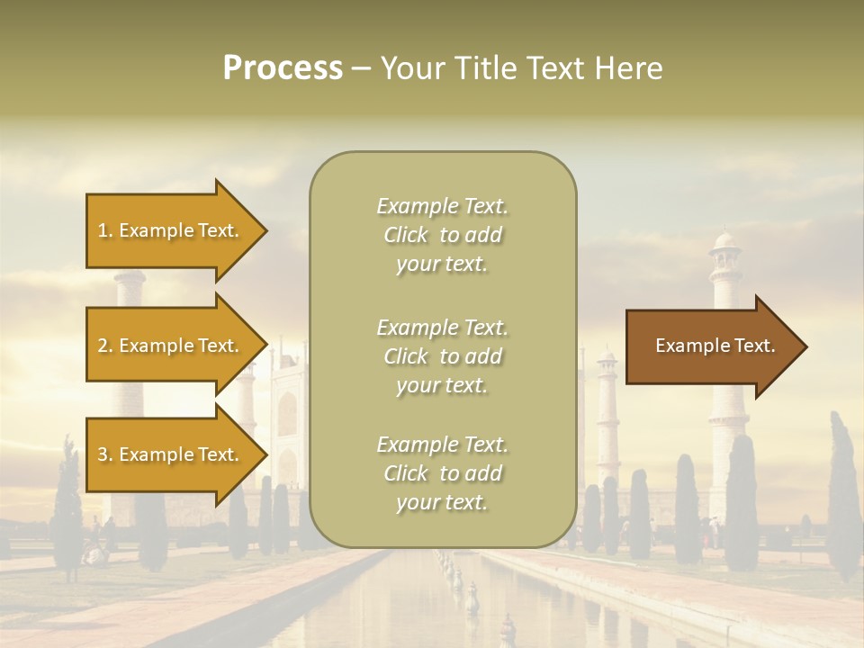 Religion Tower India PowerPoint Template
