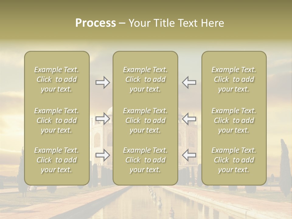 Religion Tower India PowerPoint Template