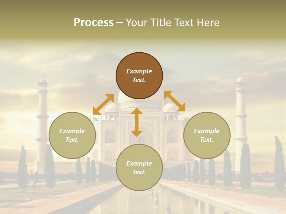 Religion Tower India PowerPoint Template