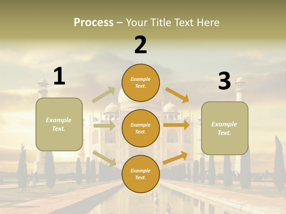 Religion Tower India PowerPoint Template