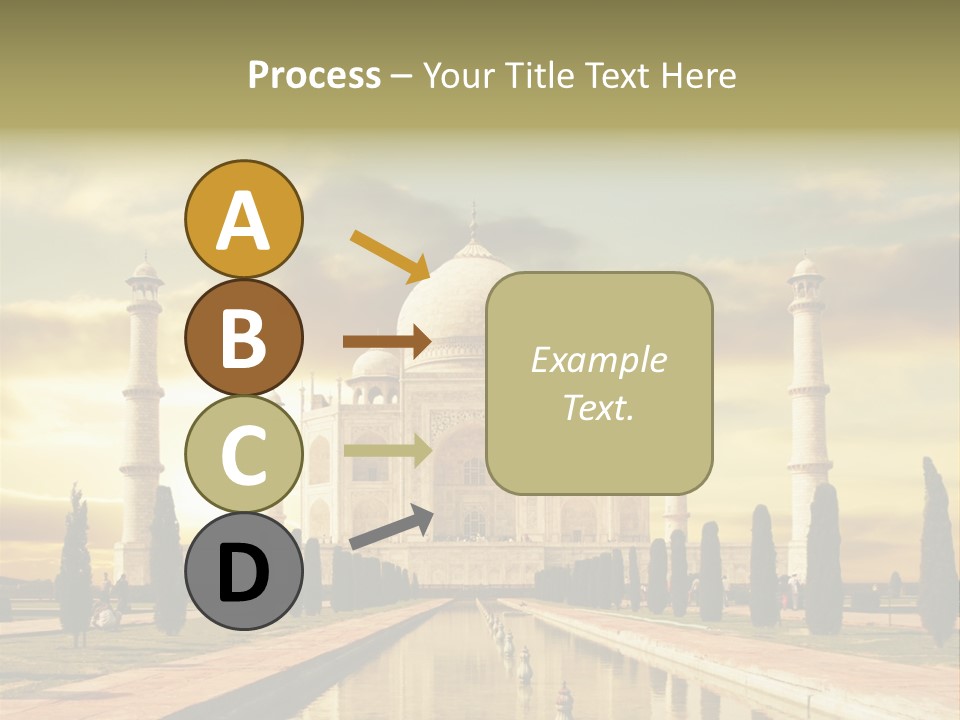 Religion Tower India PowerPoint Template