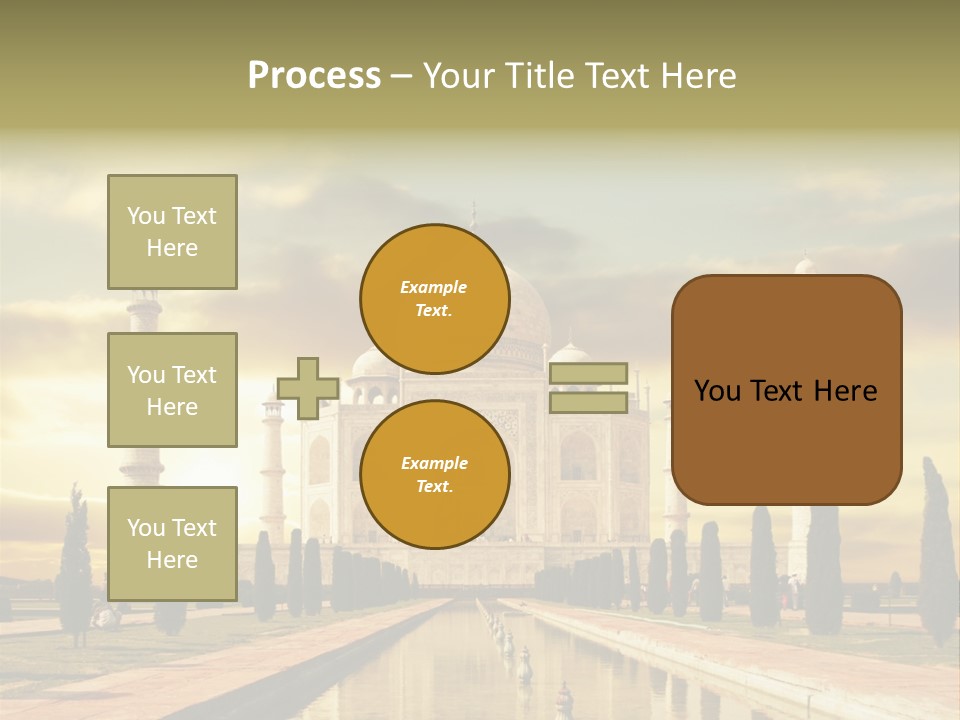 Religion Tower India PowerPoint Template