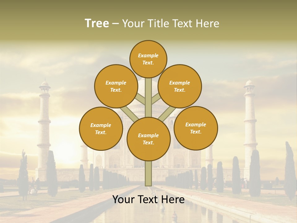 Religion Tower India PowerPoint Template