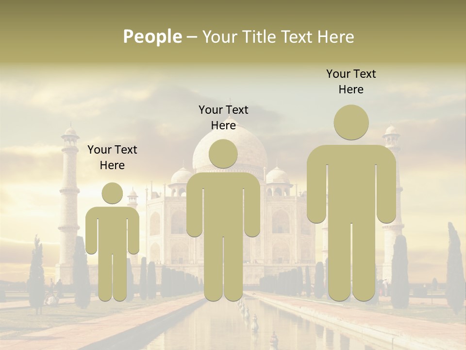 Religion Tower India PowerPoint Template