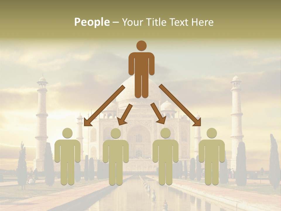 Religion Tower India PowerPoint Template