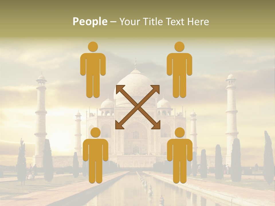 Religion Tower India PowerPoint Template