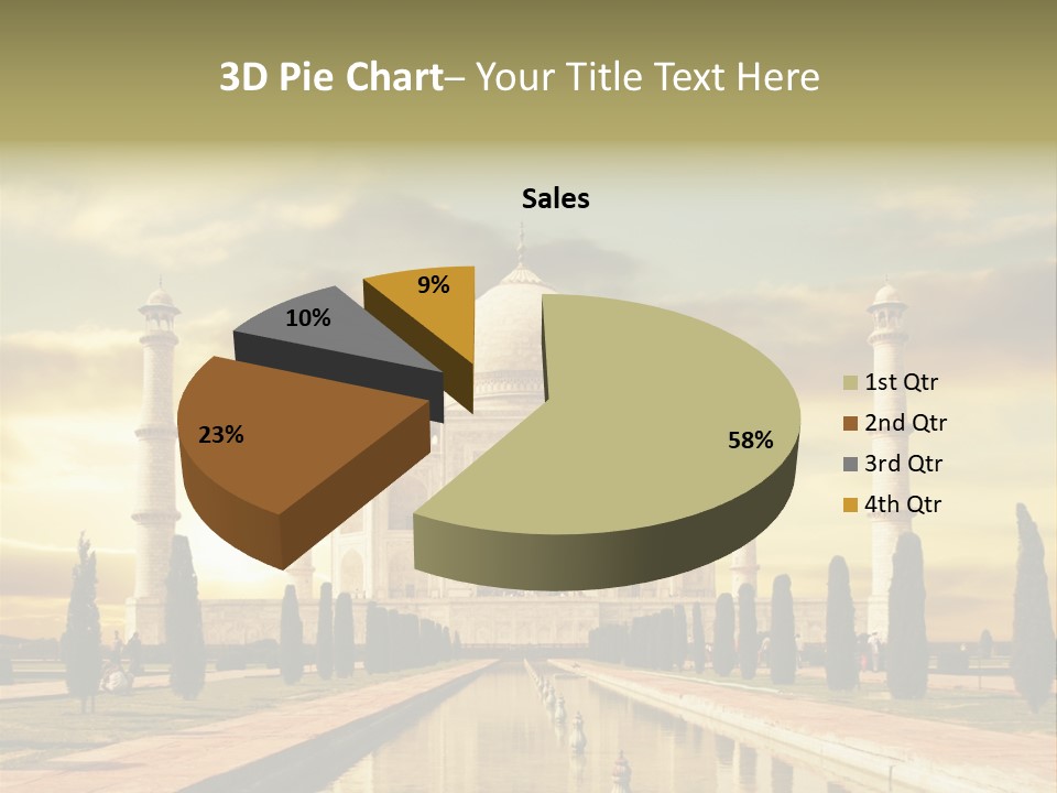 Religion Tower India PowerPoint Template
