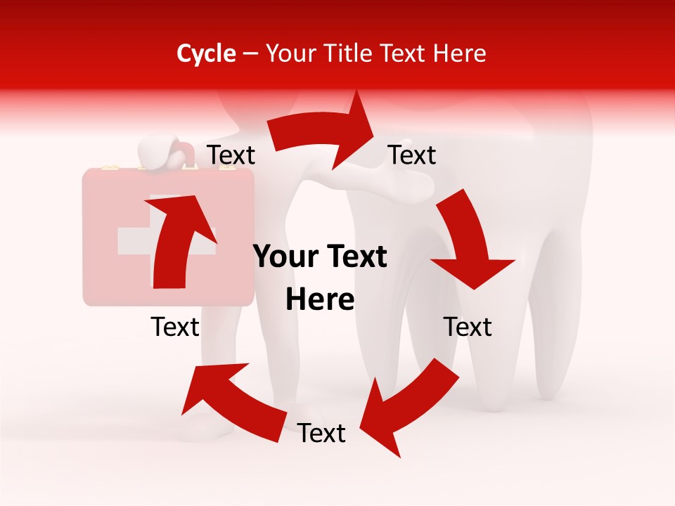 Sickness Shadow Object PowerPoint Template