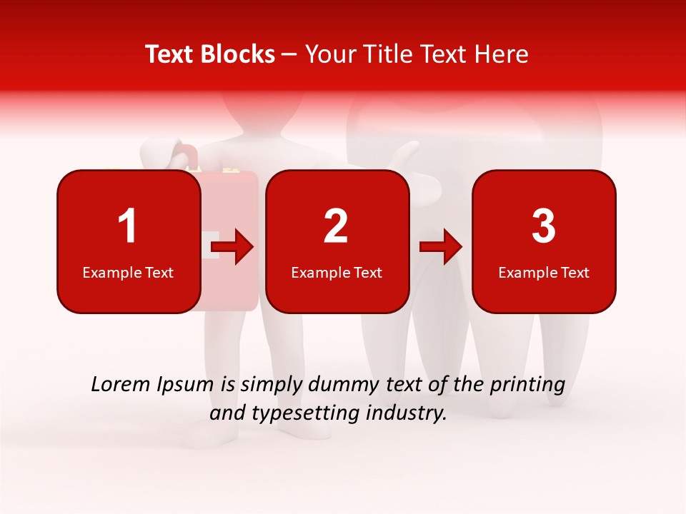 Sickness Shadow Object PowerPoint Template