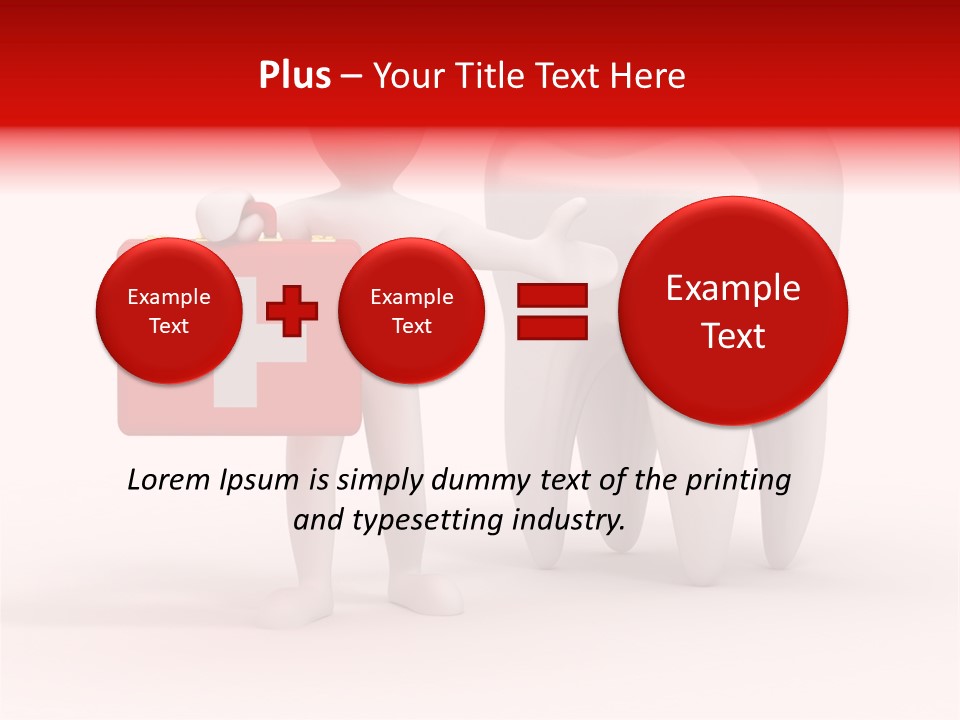 Sickness Shadow Object PowerPoint Template