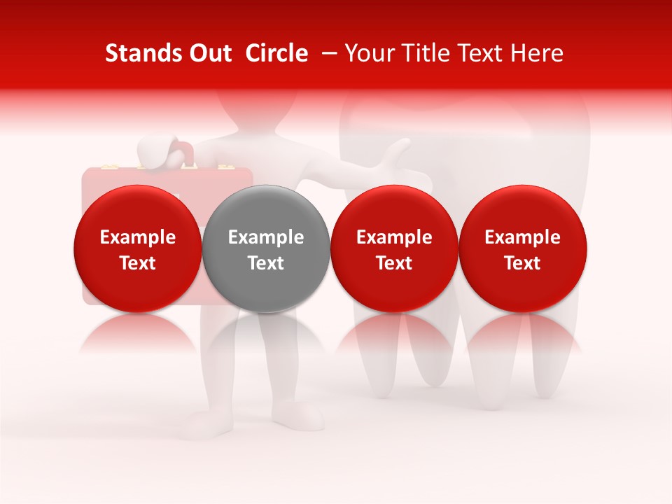 Sickness Shadow Object PowerPoint Template