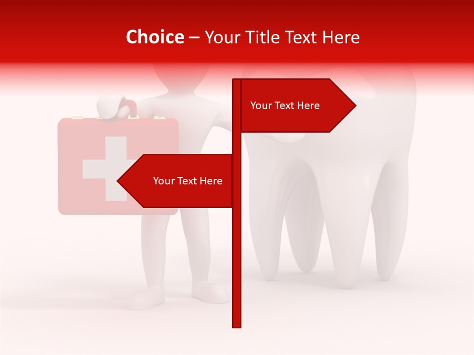 Sickness Shadow Object PowerPoint Template