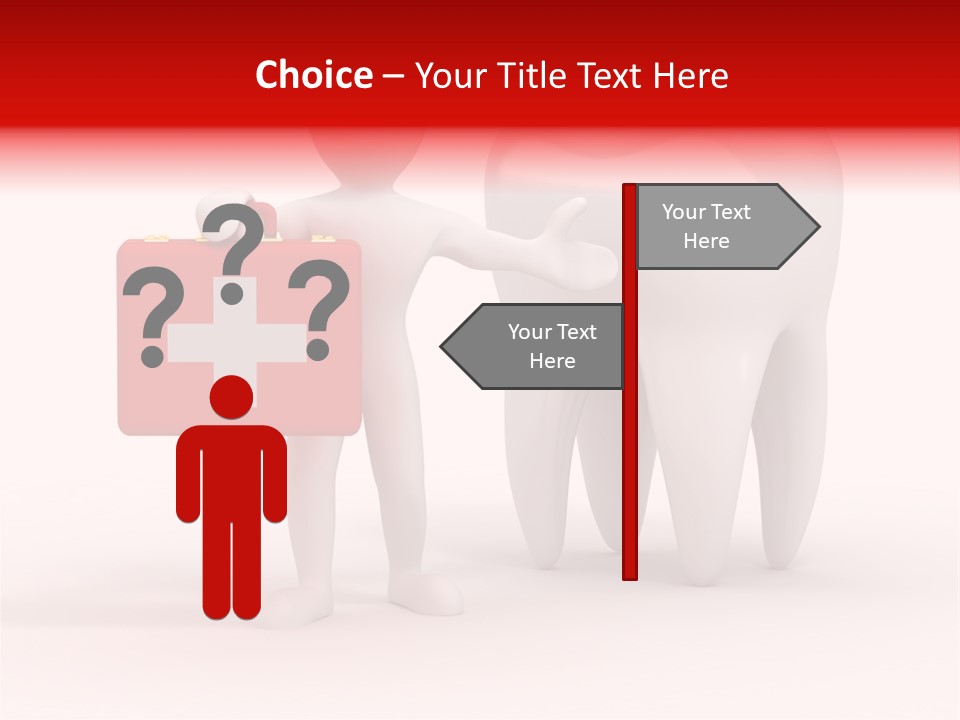 Sickness Shadow Object PowerPoint Template