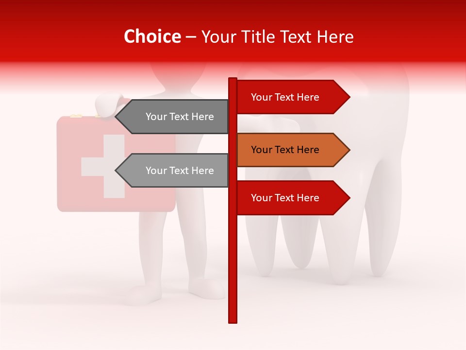 Sickness Shadow Object PowerPoint Template