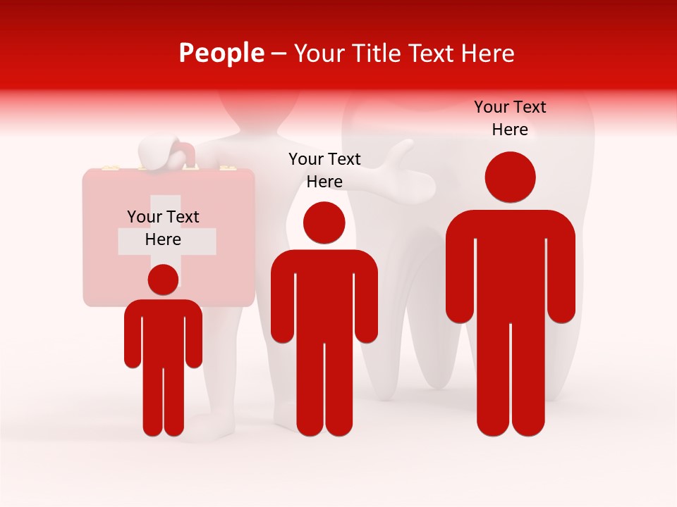 Sickness Shadow Object PowerPoint Template