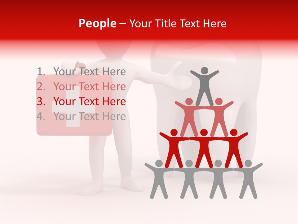 Sickness Shadow Object PowerPoint Template