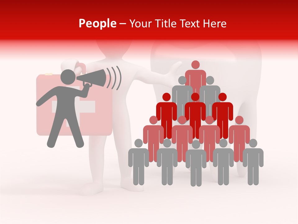 Sickness Shadow Object PowerPoint Template