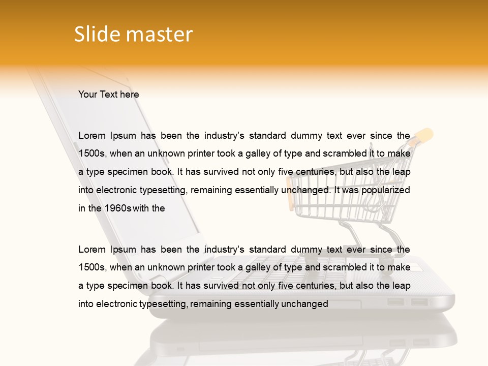 Push Electronic Modern PowerPoint Template